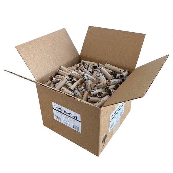 Moolah 500 Count Preformed Nickel Coin Wrappers 72905500 - main